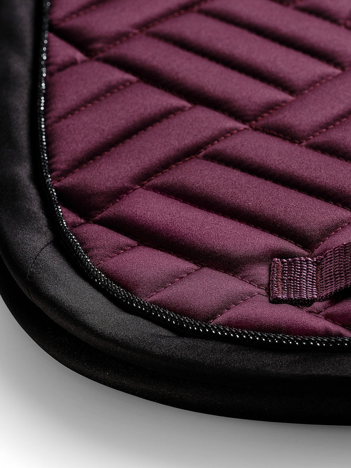 Equestrian Stockholm Dressage Saddle Pad Modern Purple Night - Dressage Saddle Pad - Kingdom Equestrian