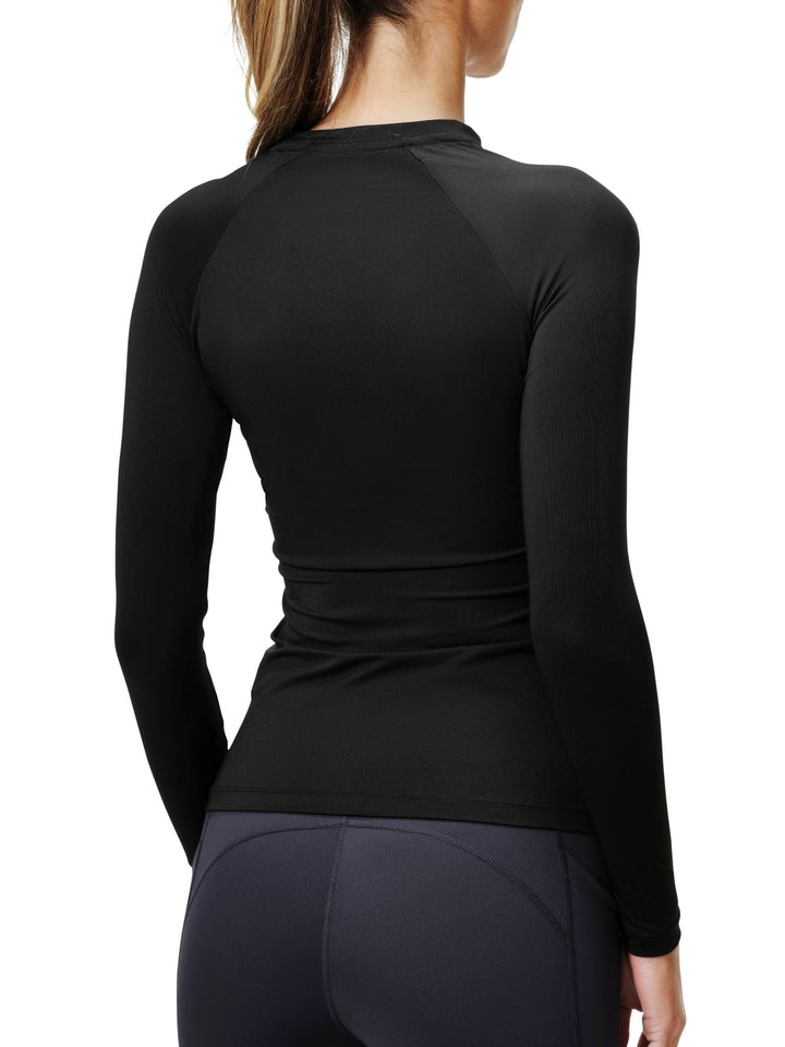 Equestrian Stockholm Dynamic Base Layer Top Black - Top - Kingdom Equestrian