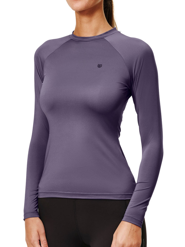 Equestrian Stockholm Dynamic Base Layer Top Dark Violet - Top - Kingdom Equestrian