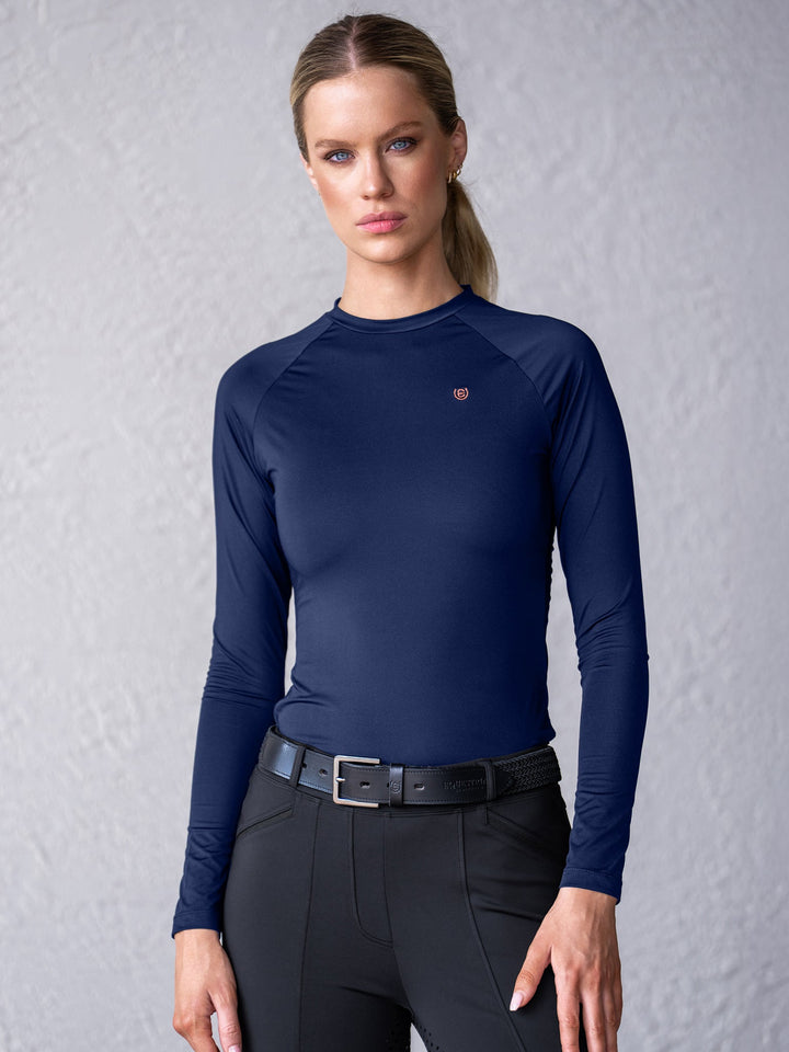 Equestrian Stockholm Dynamic Base Layer Top Lagoon Blush - Top - Kingdom Equestrian