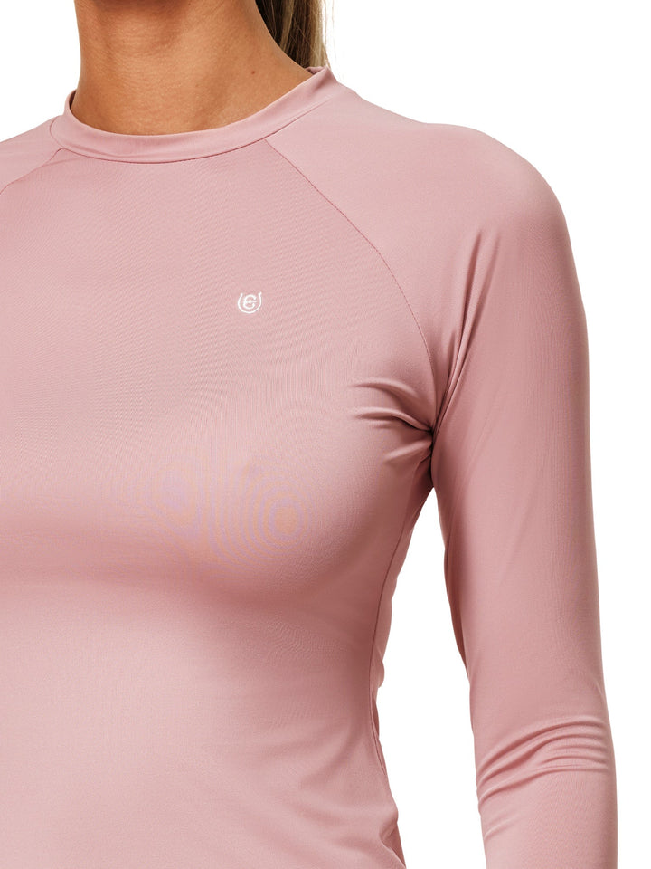Equestrian Stockholm Dynamic Base Layer Top Pink - Top - Kingdom Equestrian