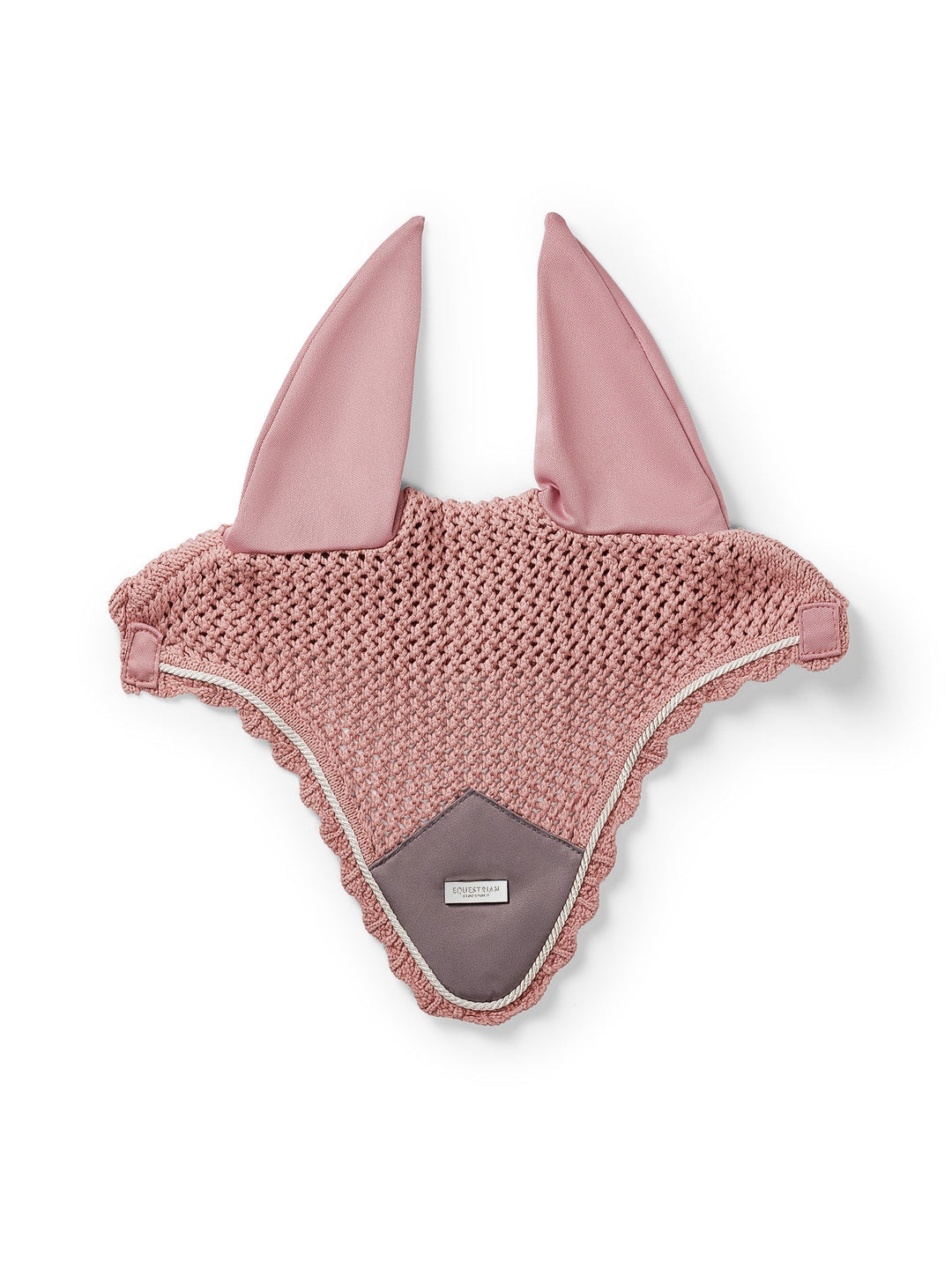 Equestrian Stockholm Fly Hood Pink - Ear Bonnet - Kingdom Equestrian