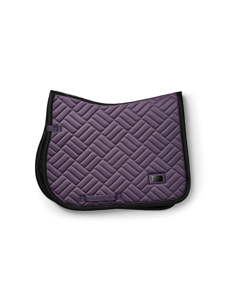 Equestrian Stockholm Jump Saddle Pad Modern Dark Violet - Jump Saddle Pad - Kingdom Equestrian