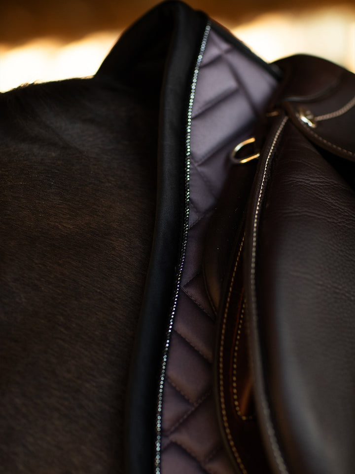 Equestrian Stockholm Jump Saddle Pad Modern Dark Violet - Jump Saddle Pad - Kingdom Equestrian