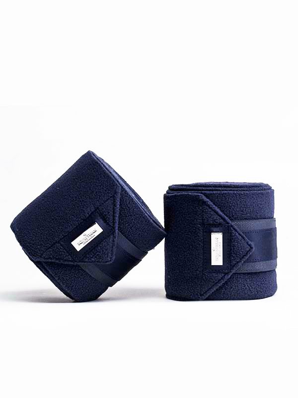 Equestrian Stockholm Polo Fleece Bandages - Midnight Blue - Bandages - Kingdom Equestrian