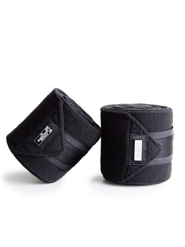 Equestrian Stockholm Polo Wraps Black Edition - Polo Wraps - Kingdom Equestrian
