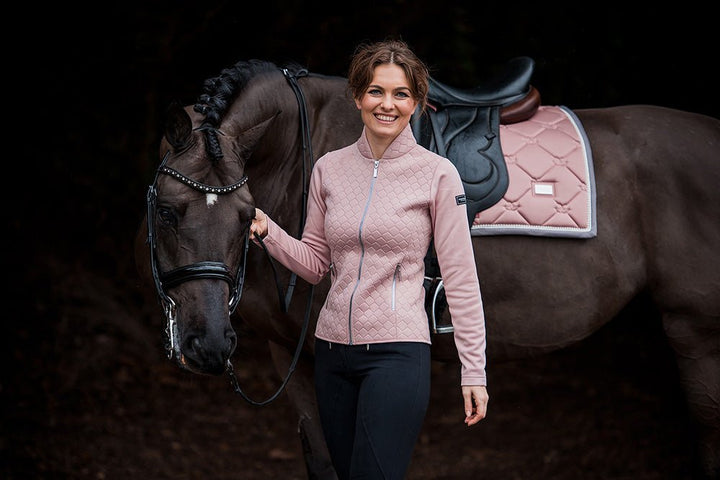 Equestrian Stockholm Polo Wraps Dusty Pink - Polo Wraps - Kingdom Equestrian
