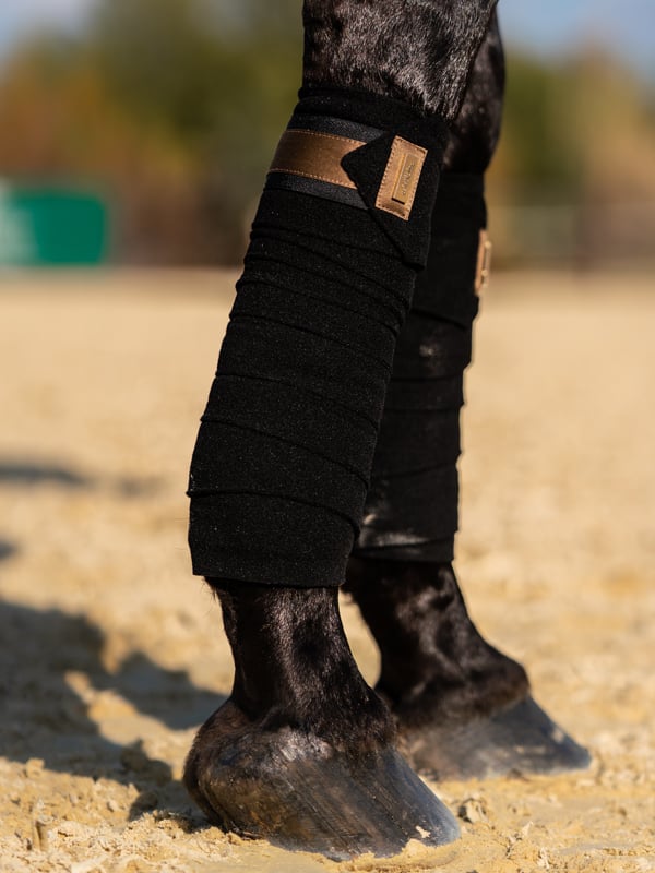 Equestrian Stockholm Polo Wraps Golden Brass - Polo Wraps - Kingdom Equestrian