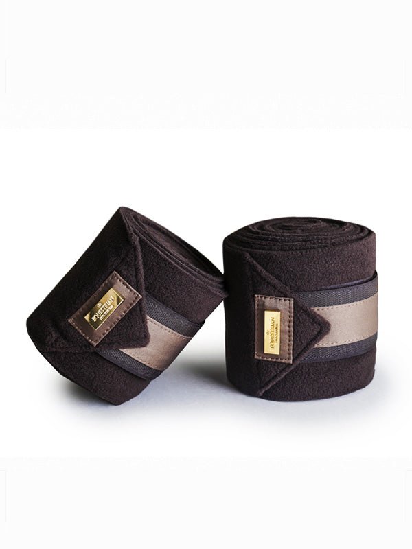 Equestrian Stockholm Polo Wraps Golden Brown - Polo Wraps - Kingdom Equestrian
