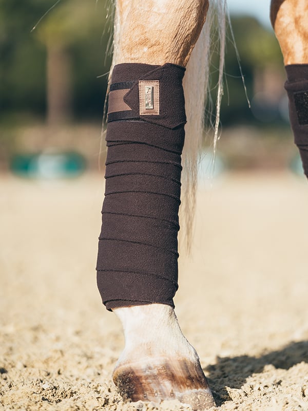 Equestrian Stockholm Polo Wraps Golden Brown - Polo Wraps - Kingdom Equestrian