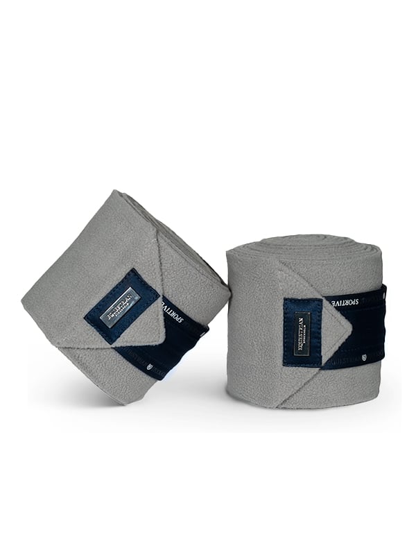 Equestrian Stockholm Polo Wraps Performance Blue Ash - Polo Wraps - Kingdom Equestrian