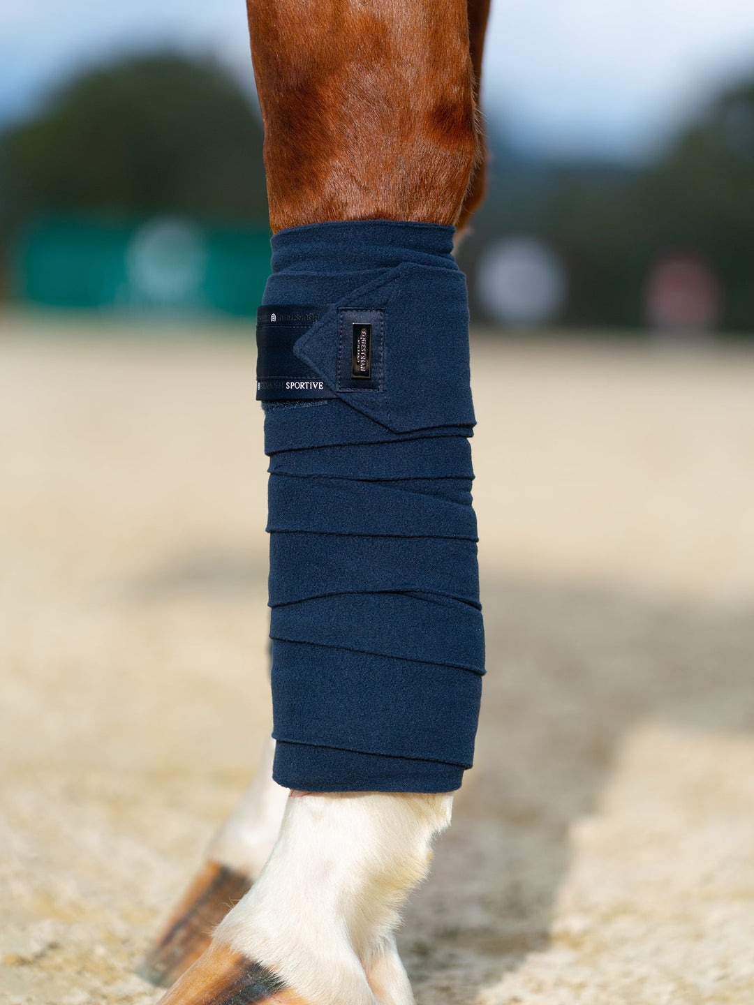Equestrian Stockholm Polo Wraps Performance Navy - Polo Wraps - Kingdom Equestrian