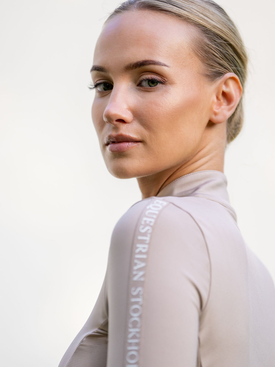Equestrian Stockholm Power Top Sand - Top - Kingdom Equestrian