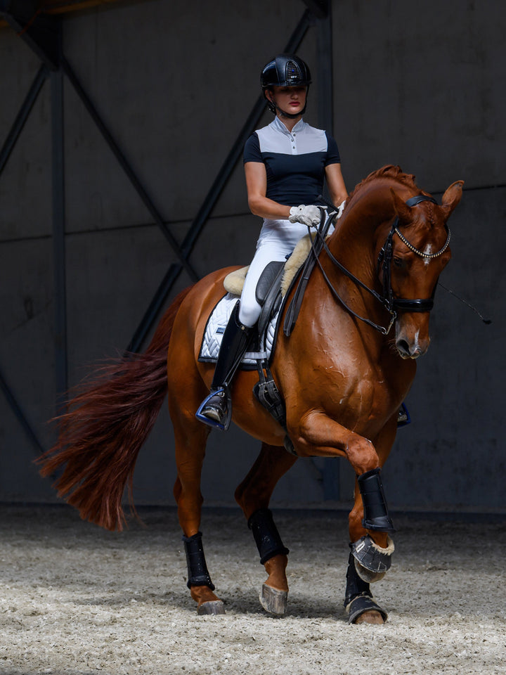 Equestrian Stockholm Revenew Competition Top Black Edition Short Sleeve - Top - Kingdom Equestrian