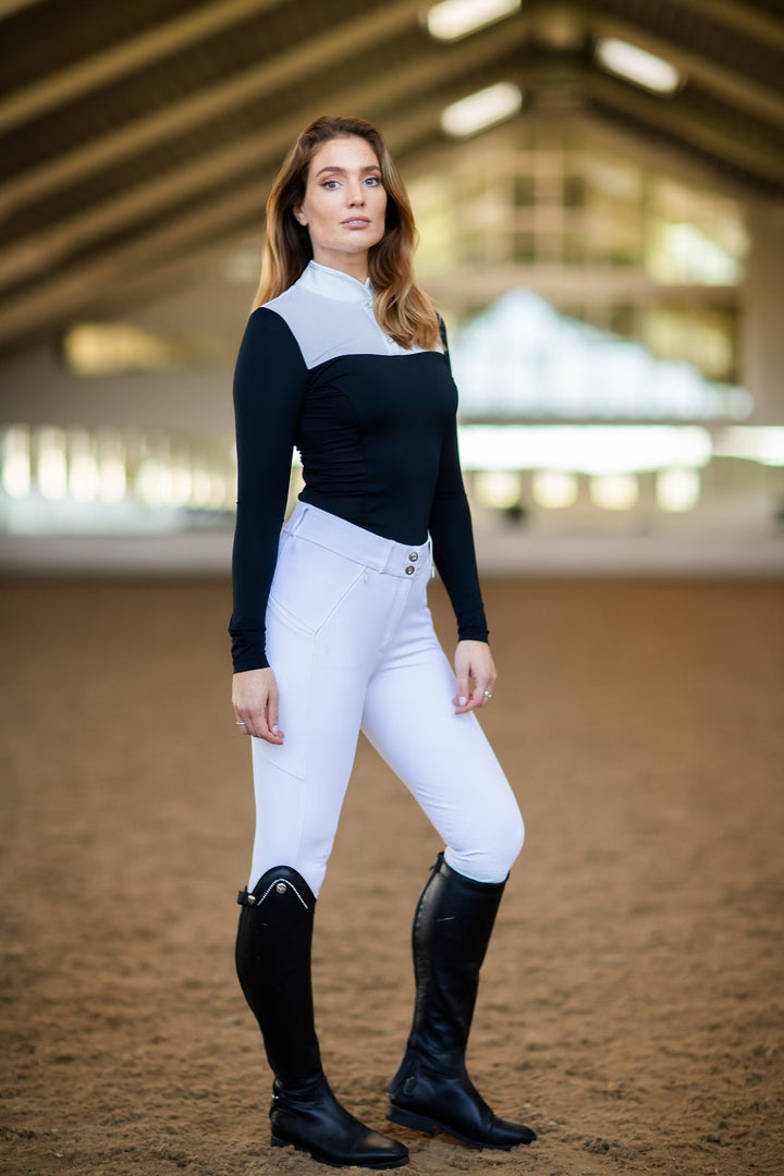 Equestrian Stockholm Revenew Competition Top Black Edition - Top - Kingdom Equestrian
