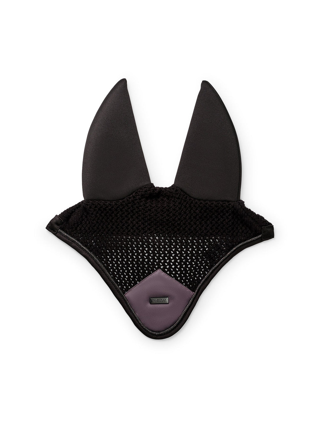 Equestrian Stockholm Soundless Fly Hood Modern Dark Violet - Ear Bonnet - Kingdom Equestrian
