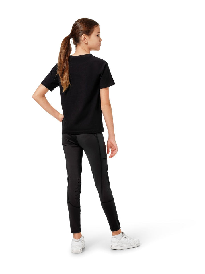 Equestrian Stockholm T-Shirt Young Rider Black - Top - Kingdom Equestrian