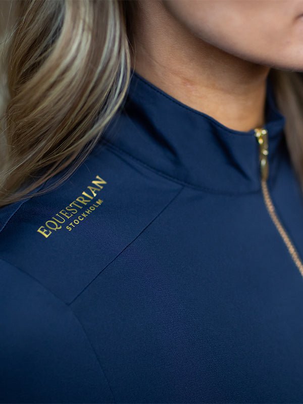 Equestrian Stockholm UV Protection Top Short Sleeve Royal Classic - Top - Kingdom Equestrian