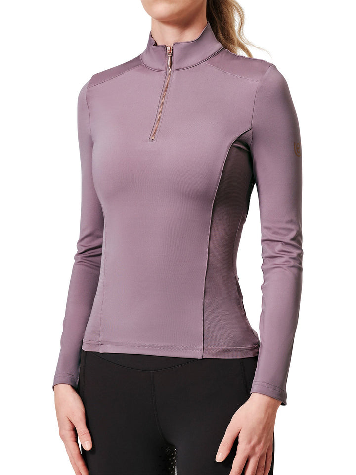 Equestrian Stockholm Vision Top - Anemone - Long Sleeved Top - Kingdom Equestrian