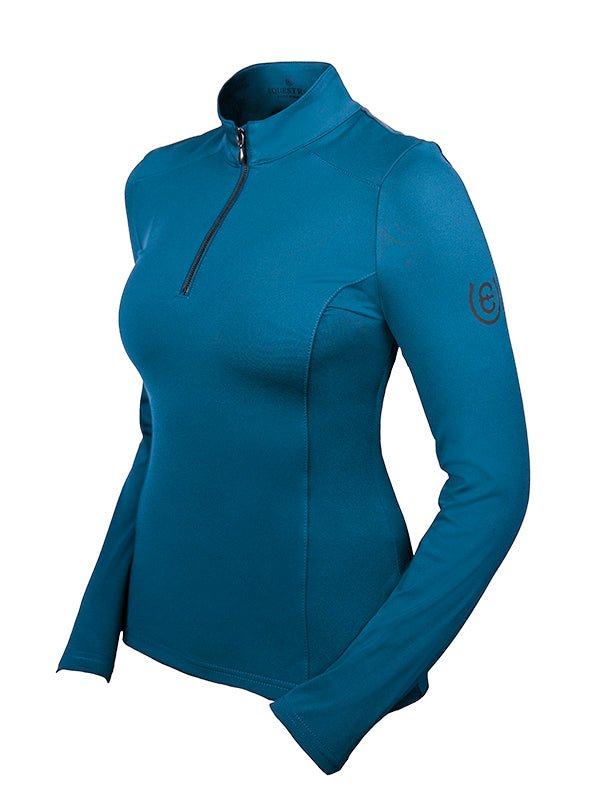 Equestrian Stockholm Vision Top Blue Meadow - Top - Kingdom Equestrian