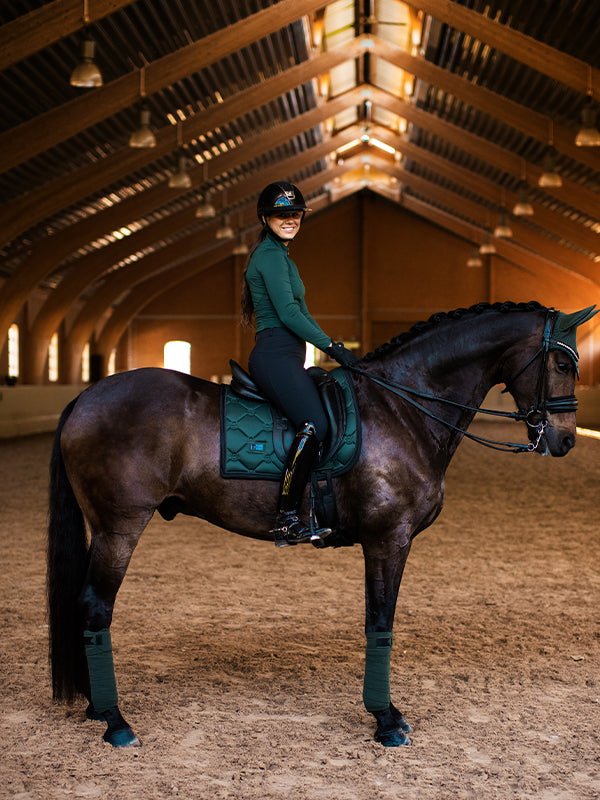 Equestrian Stockholm Vision Top Sycamore Green - Top - Kingdom Equestrian