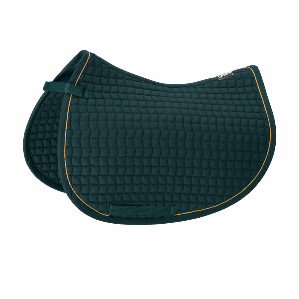 Eskadron Saddle Cloth Cotton Gold Core in Racinggreen - alternate view
