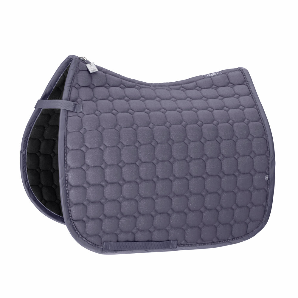 Eskadron Saddle Cloth Cotton Glitter Classic Sports in Orchid - front view