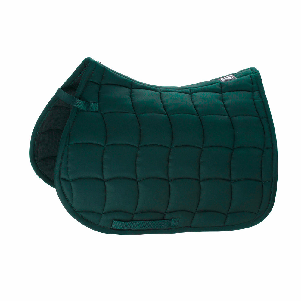 Eskadron Saddle Cloth Performance Core in Racinggreen - front view