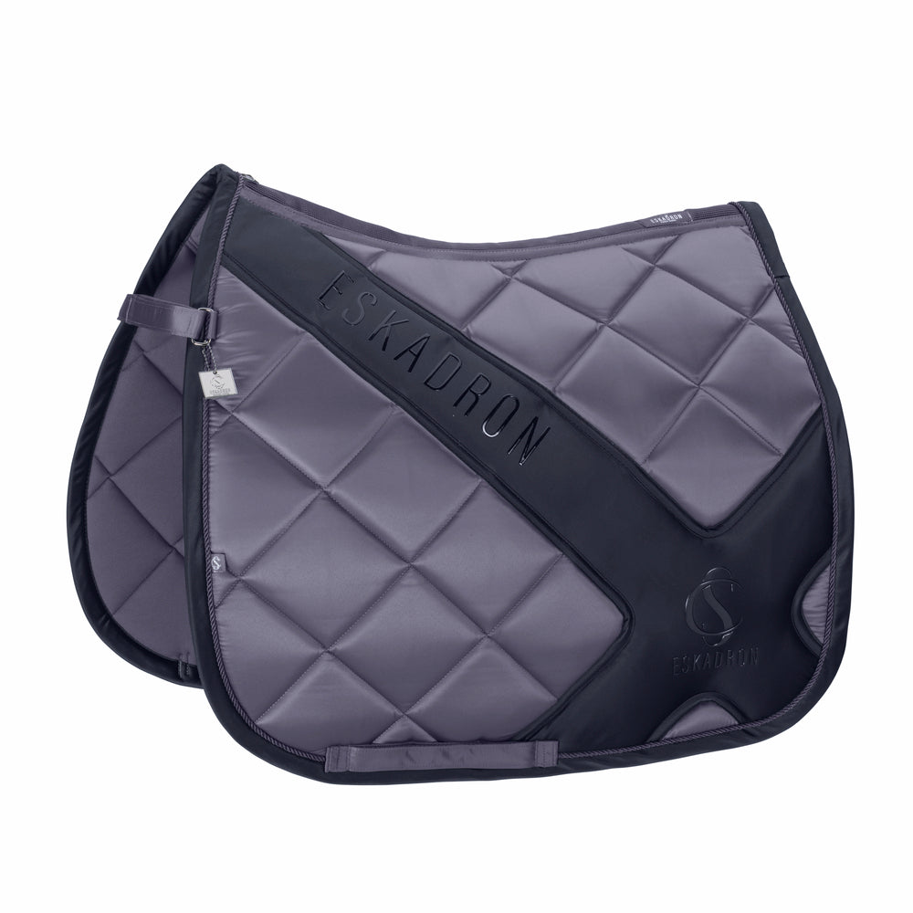 Eskadron Saddle Cloth Bicross Mattgloss Classic Sports in Orchid - front view