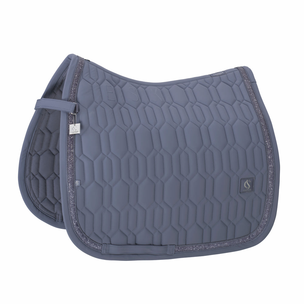 Eskadron Saddle Cloth Softshell Jewel Classic Sports in Orchid - front view