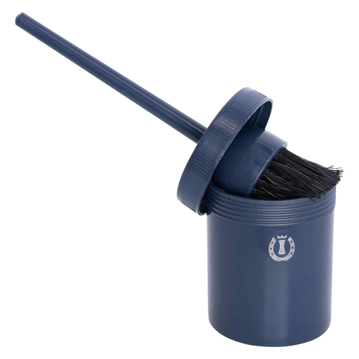 Imperial Riding Hoof Oil Brush with Container - Navy