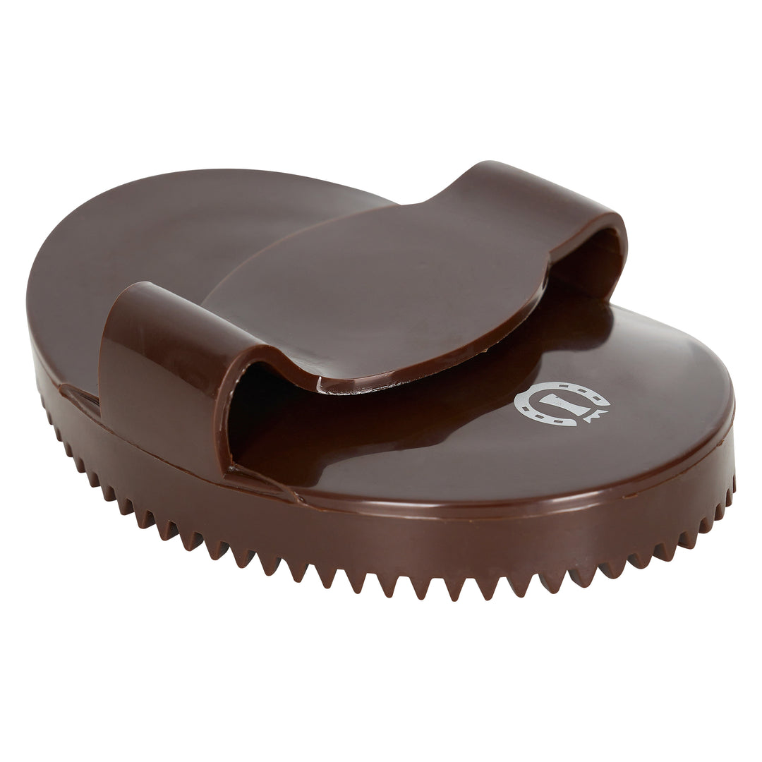Imperial Riding Curry Comb Rubber - Walnut