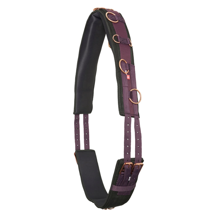 Imperial Riding Lunging Girth Deluxe Extra - Bordeaux/Bordeaux