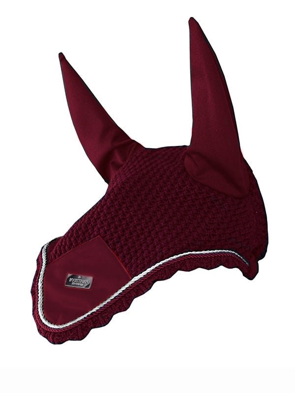 Equestrian Stockholm Fly Hood - Bordeaux - Fly Hood - Kingdom Equestrian