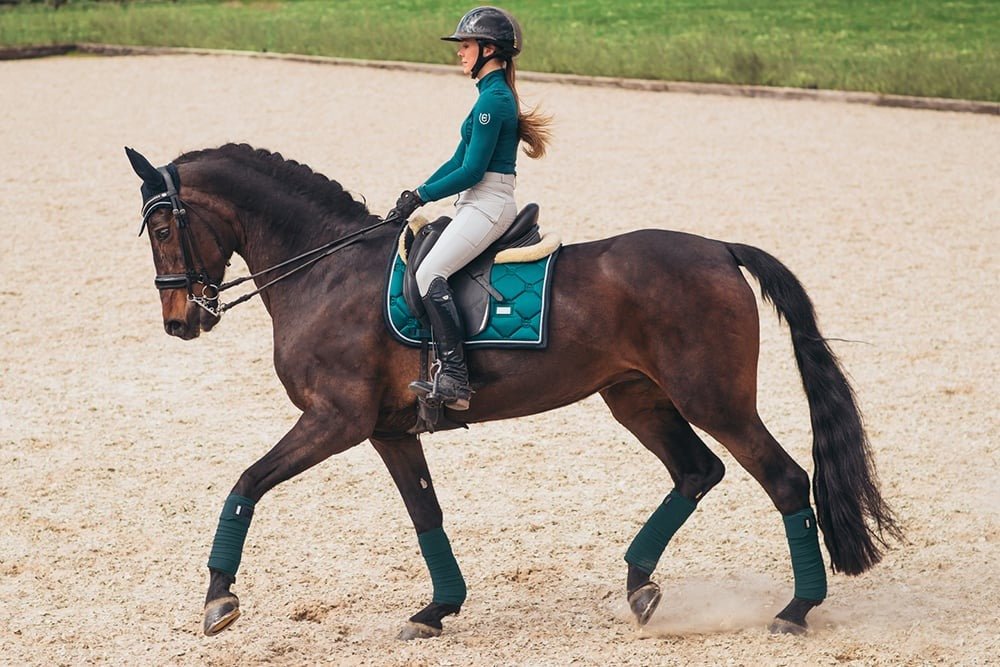 Equestrian Stockholm Polo Bandages - Emerald - Bandages - Kingdom Equestrian