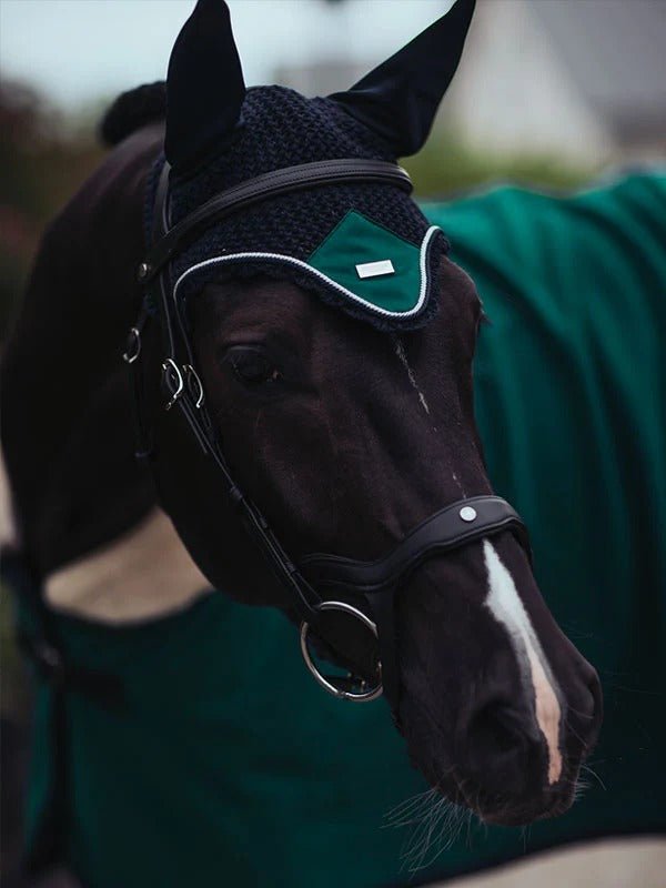 Equestrian Stockholm Fly Hood - Emerald - Fly Hood - Kingdom Equestrian
