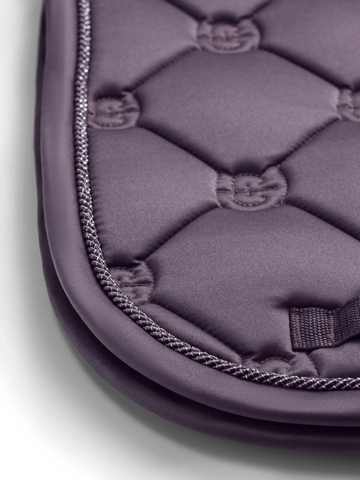 Equestrian Stockholm Classic Dressage Saddle Pad - Dark Violet - Dressage Saddle Pad - Kingdom Equestrian