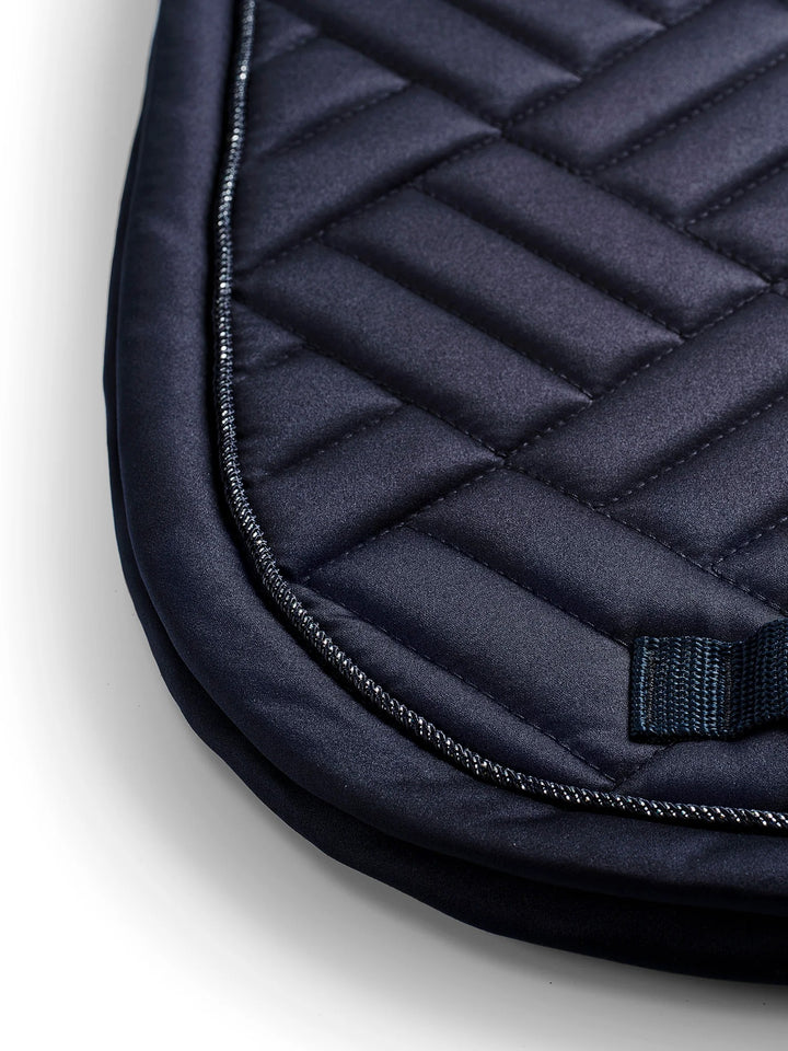 Equestrian Stockholm Modern Classic Dressage Saddle Pad - Midnight Blue - Dressage Saddle Pad - Kingdom Equestrian