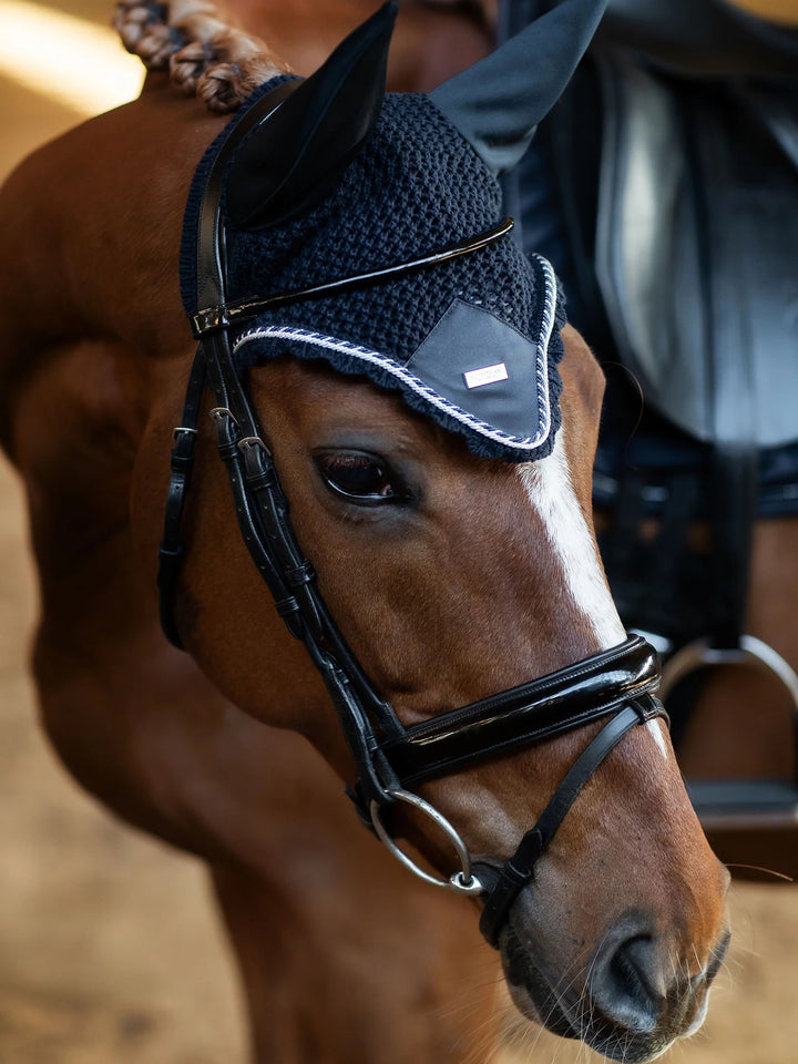 Equestrian Stockholm Fly Hood - Midnight Blue - Fly Hood - Kingdom Equestrian