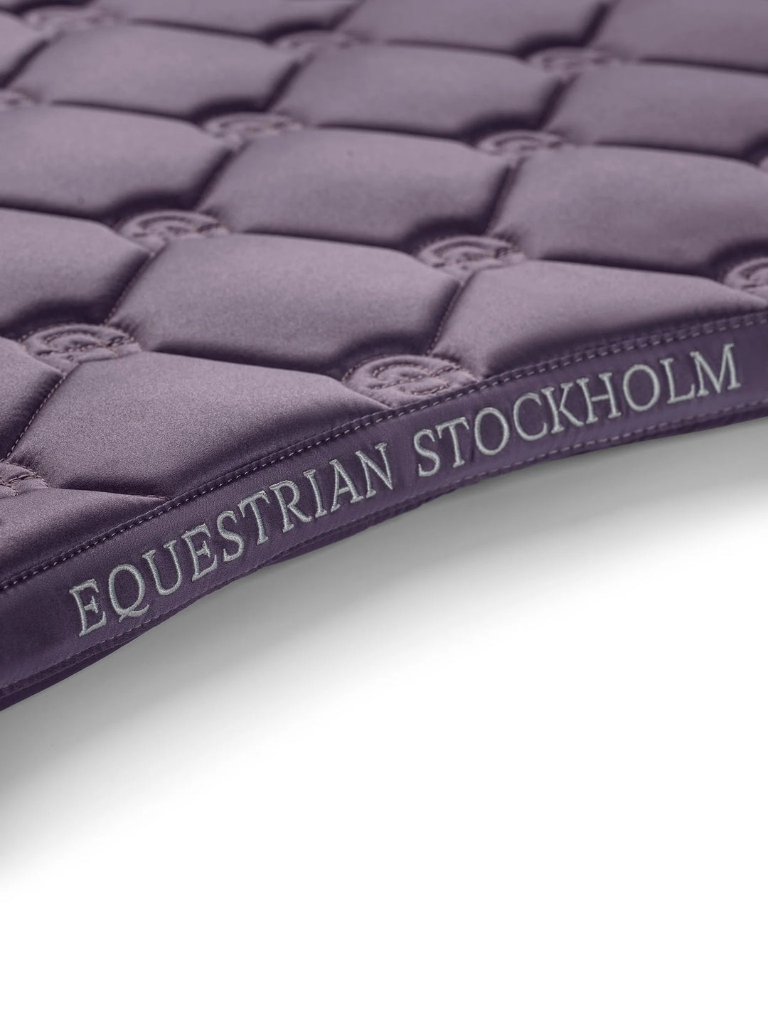 Equestrian Stockholm Classic Dressage Saddle Pad - Dark Violet - Dressage Saddle Pad - Kingdom Equestrian