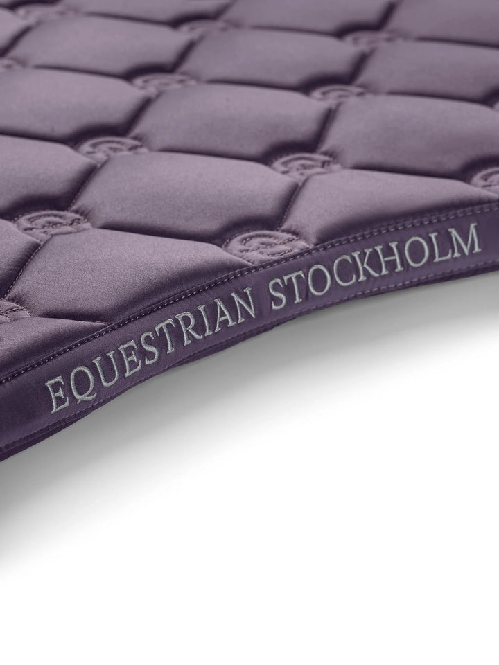 Equestrian Stockholm Classic Dressage Saddle Pad - Dark Violet - Dressage Saddle Pad - Kingdom Equestrian