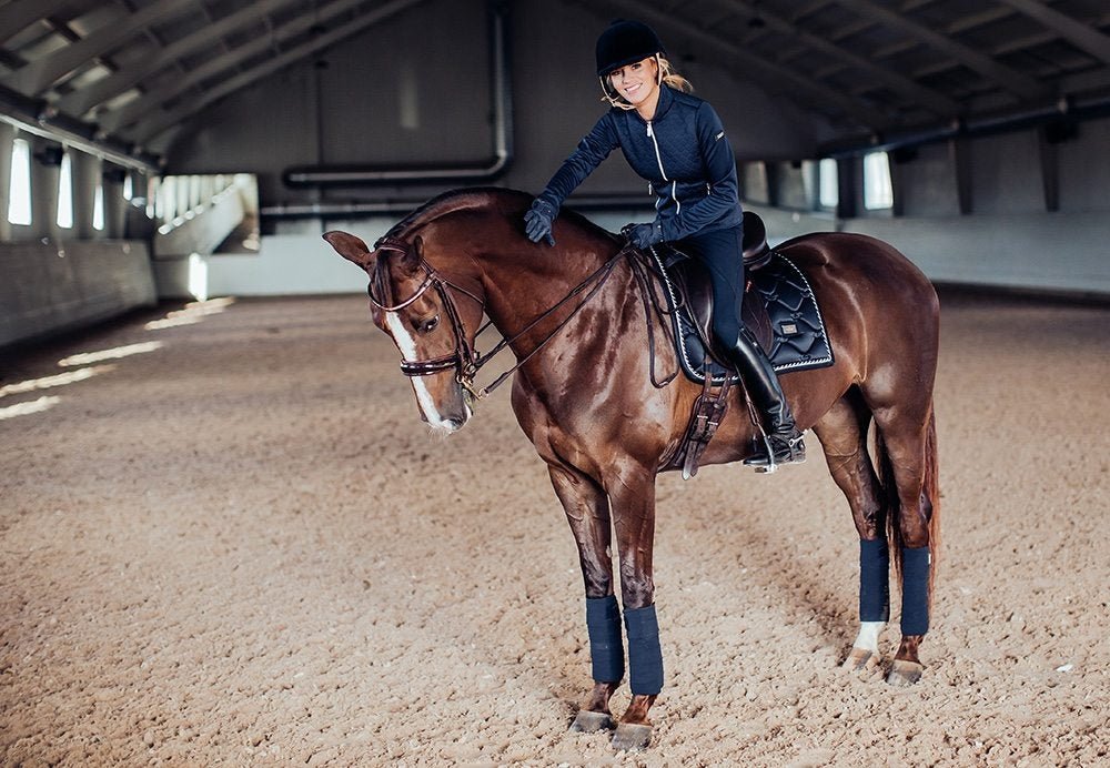 Equestrian Stockholm Polo Fleece Bandages - Midnight Blue - Bandages - Kingdom Equestrian