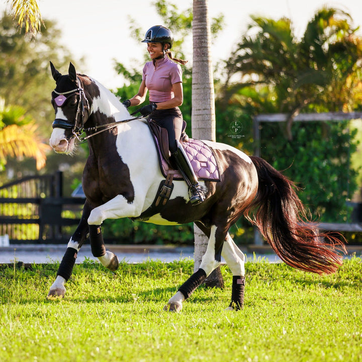 Equestrian Stockholm Classic Dressage Saddle Pad - Anemone - Dressage Saddle Pad - Kingdom Equestrian