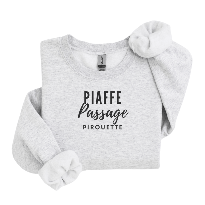Piaffe Passage Piroutte Sweatshirt - Sweatshirt - Kingdom Equestrian