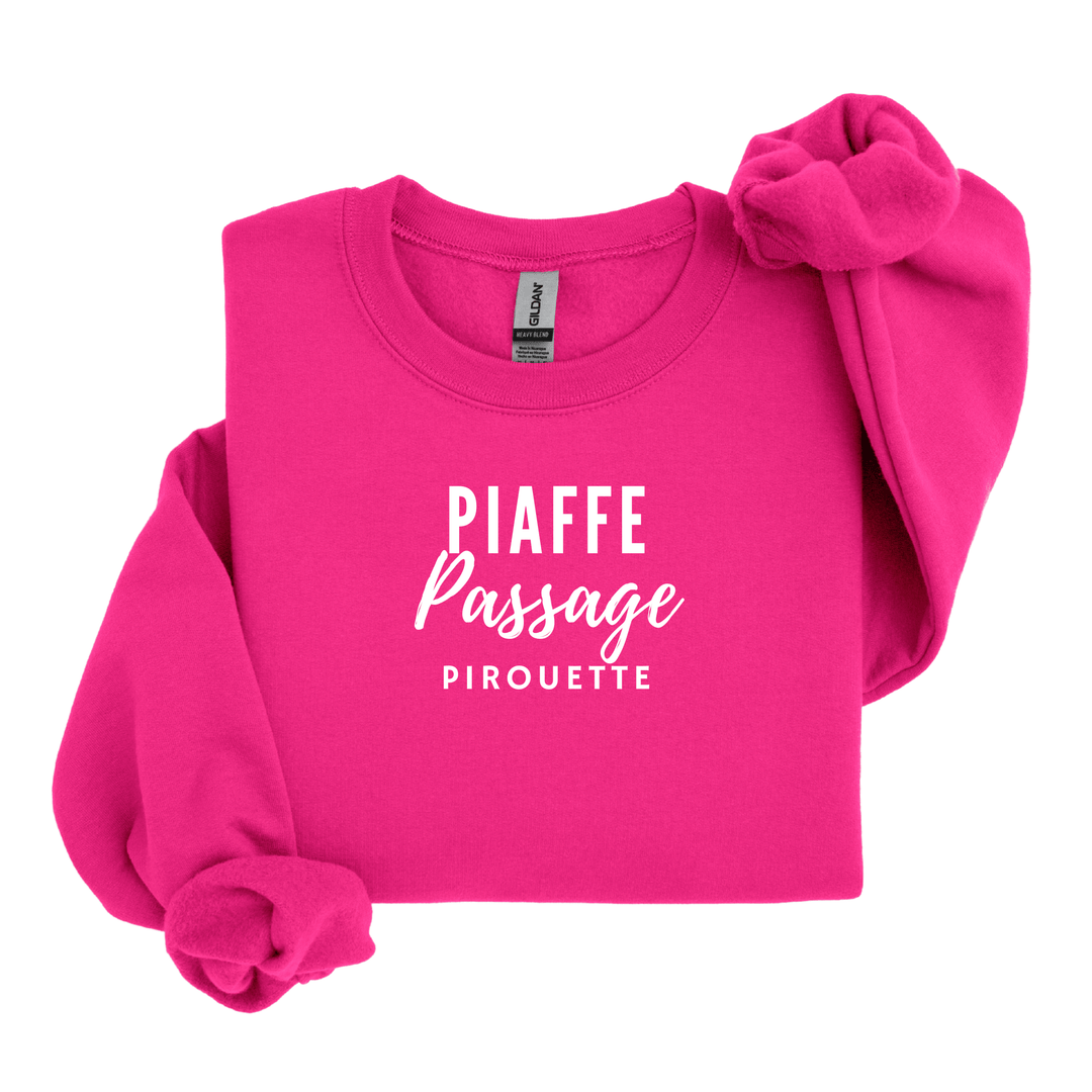 Piaffe Passage Piroutte Sweatshirt - Sweatshirt - Kingdom Equestrian