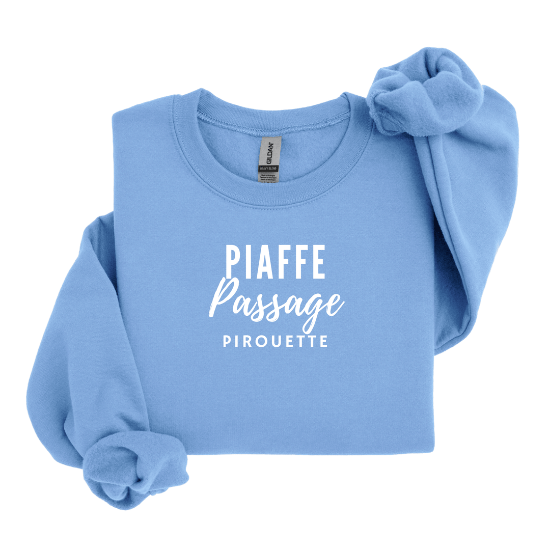 Piaffe Passage Piroutte Sweatshirt - Sweatshirt - Kingdom Equestrian